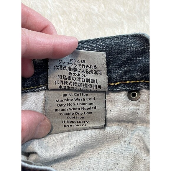 Paper Denim & Cloth Womens Denim Blue Jeans Alec Relaxed Boot Jeans Size 30 - Picture 8 of 12